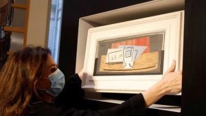 Woman wins Picasso painting worth €1m in raffle