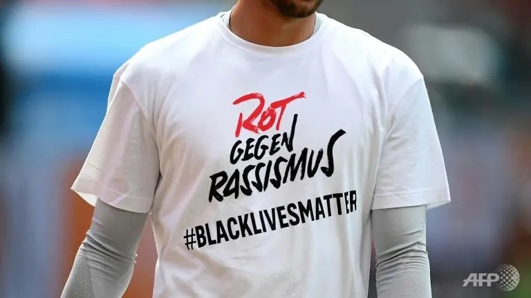 Bayern Munich show support for Black Lives Matter protests