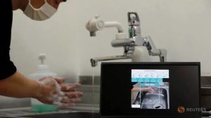 Japan’s Fujitsu brings hand washing AI to COVID-19 fight