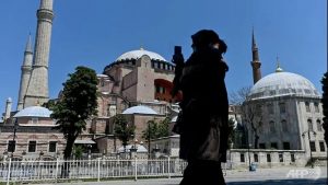 Turkey’s Erdogan rejects criticism over Hagia Sophia landmark