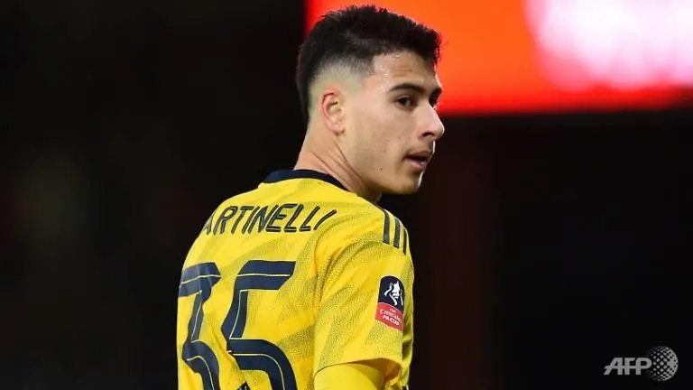Football: Arsenal’s Martinelli ruled out until end of 2020