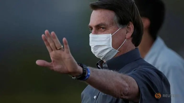 Brazil’s Bolsonaro awaits new test to show if he is COVID-19 free