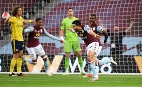 Football: Trezeguet goal moves Villa out of bottom three