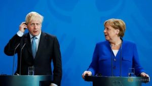 UK would leave the EU on Australia terms if no deal reached, Johnson tells Merkel