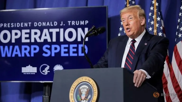 Trump planning for US rollout of coronavirus vaccine falling short, officials warn