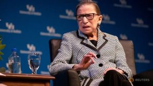 US Supreme Court justice Ginsburg, 87, hospitalised