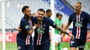 Football: Neymar wins French Cup final for PSG but Mbappe suffers ankle injury