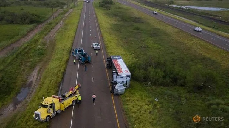 Tropical Storm Hanna flattens COVID-hit Texas coast