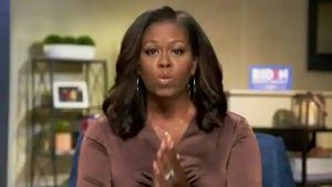 Michelle Obama launches scathing attack on Trump’s leadership, says Biden will end the chaos