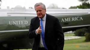 White House Chief of Staff Meadows says US will hold election on Nov 3
