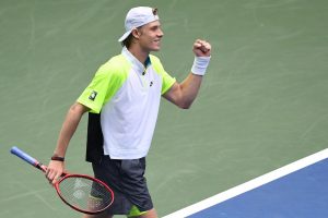 Shapovalov spoils Korda grand slam debut to reach US Open second round