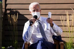 Biden speaks with Jacob Blake, hears from Kenosha residents