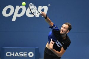 Clinical Medvedev beats childhood friend Rublev to reach US Open semi-finals