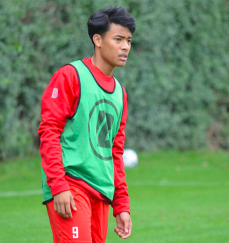 Footballer Luqman Hakim says working hard to make Malaysians proud