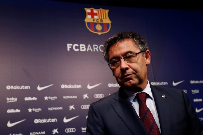 ‘Worst time to resign’, says under-fire Barca president