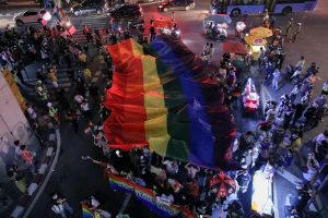 Thai women and pride activists march for democracy and equality