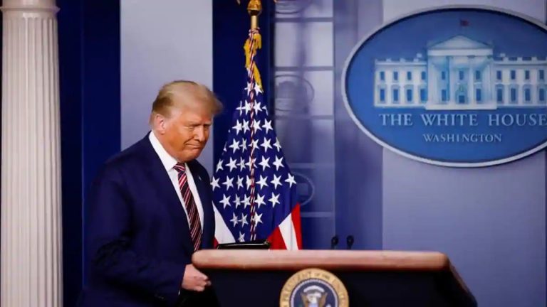 Trump alleges poll fraud again, Twitter acts by labelling them as misleading