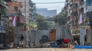 Myanmar police target striking railroad workers in raids