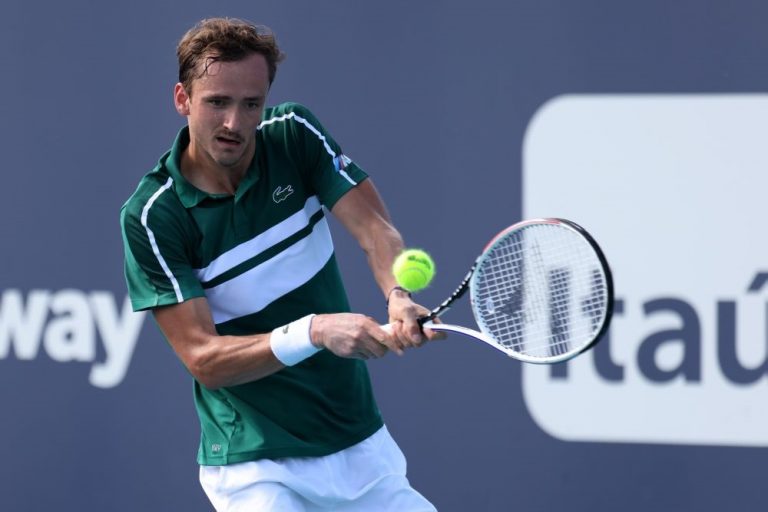 Ailing top seed Medvedev toils into Miami Open fourth round