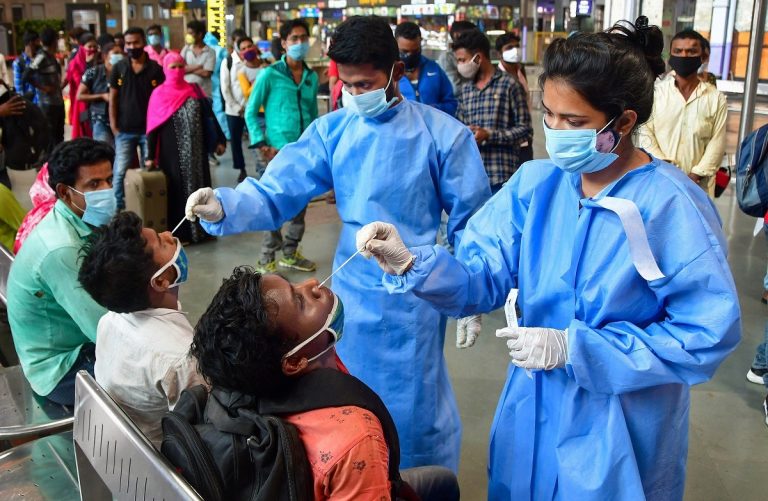 India’s daily COVID-19 infections at more than 2-month low