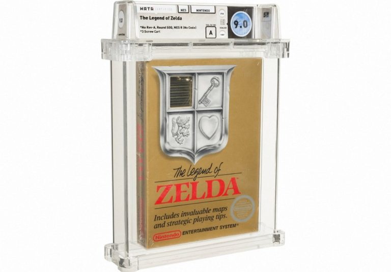 Zelda game cartridge sells for ‘world record’ US$870,000 at auction