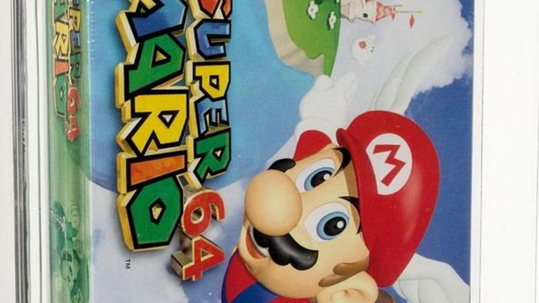 Super Mario cartridge sold for US$1.5 million