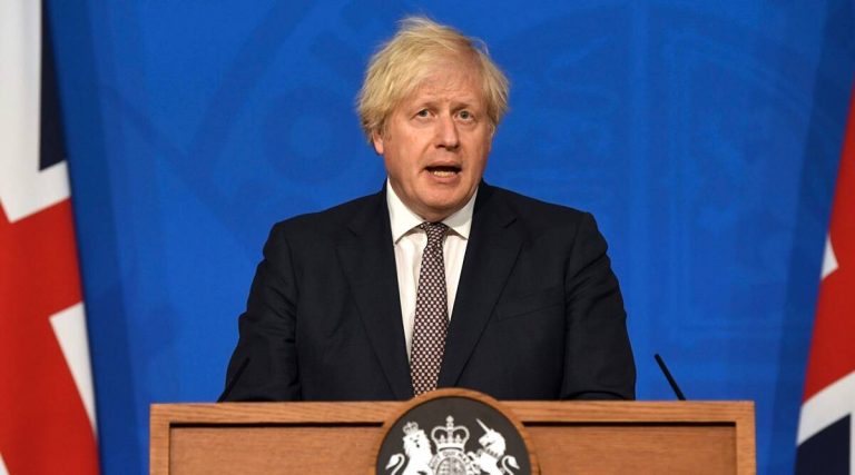 UK PM Johnson outlines plans to end England’s COVID-19 restrictions