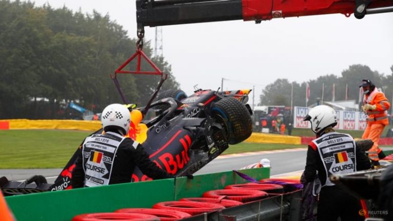 Motor racing:Perez out of Belgian Grand Prix before the start