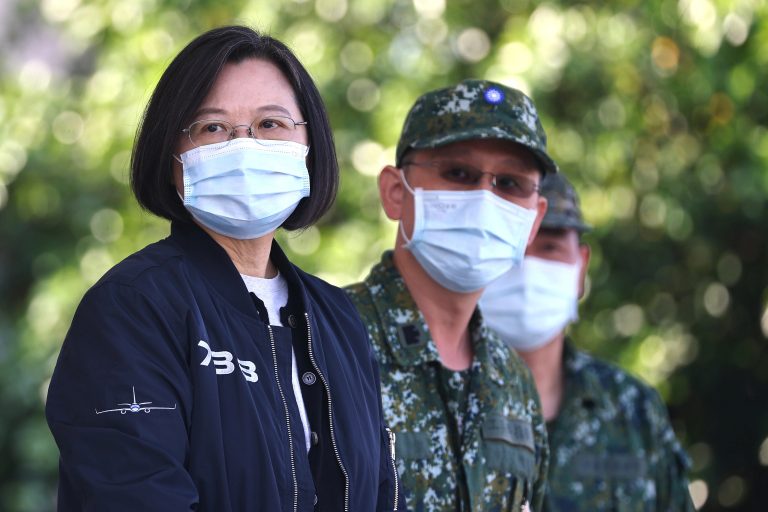 Taiwan president confirms US troops training soldiers on island