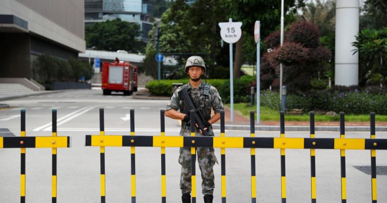 China appoints former paramilitary chief as new Hong Kong garrison commander