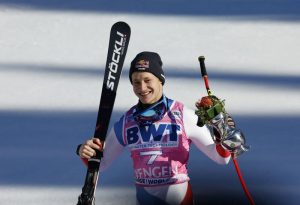 Alpine skiing-Odermatt wins last men’s super-G before Beijing