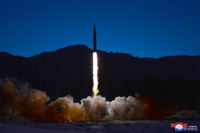 N.Korea fires two missiles, warns of action over US sanctions push