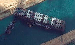 Record cargo shipped through Egypt’s Suez Canal in 2021