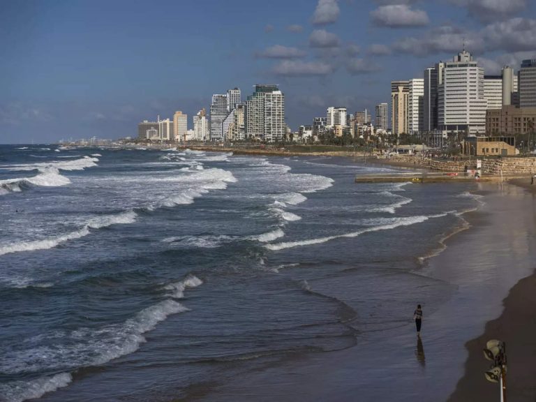 Palestinian rockets explode off Tel Aviv coast, military says