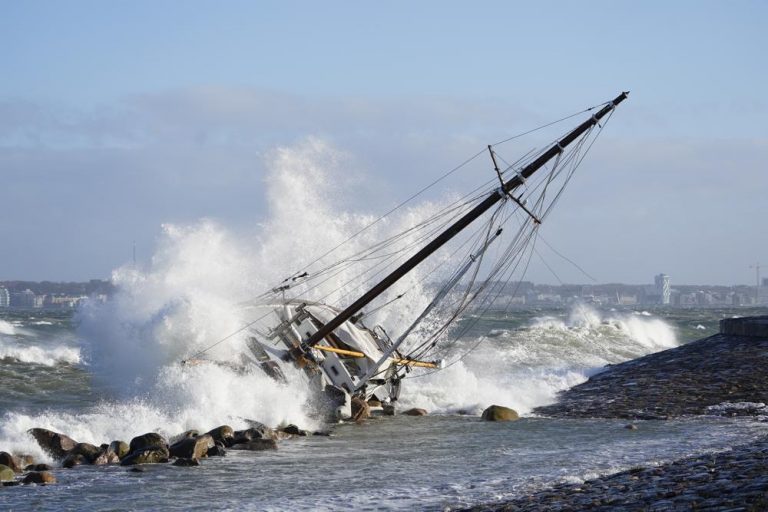 Germany, Denmark pounded by intense storm