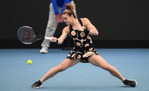 Sakkari struggles against Zidansek but reaches Adelaide second round