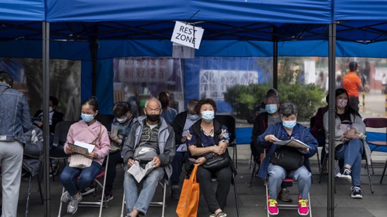 Hong Kong vaccine rates spike as outbreak shatters Covid-free dreams