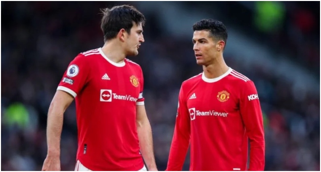 Maguire denies reports of Ronaldo rift at Man Utd