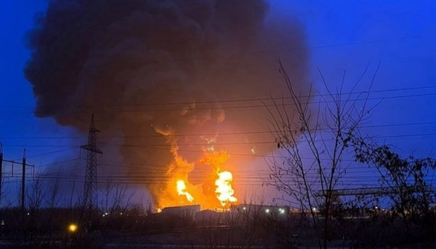 Ukraine air strike on fuel depot in Russia, says local governor