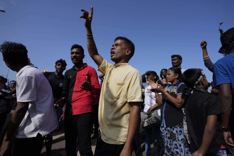 Street party draws curtain on Sri Lanka’s Rajapaksa era