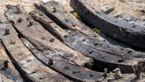 Quarry workers make ‘unexpected’ discovery of ship from Queen Elizabeth I’s reign