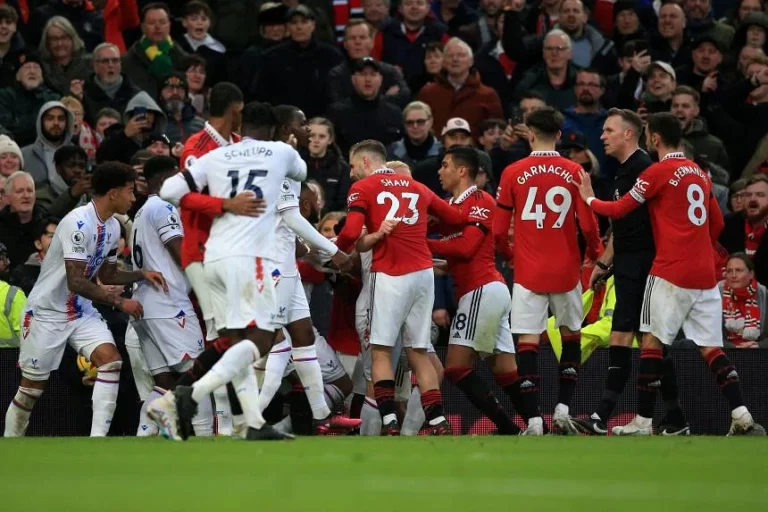 Man United, Palace charged by FA for ‘mass confrontation’