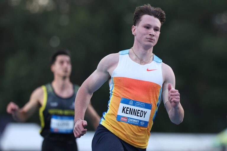 Kennedy becomes first Australian to crack 10 second barrier in 22 years